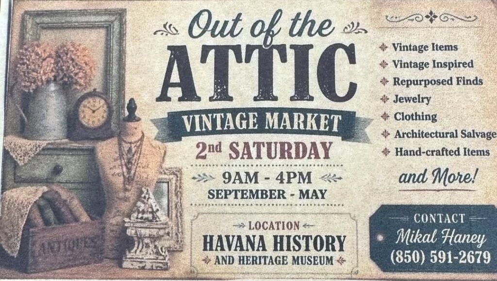 Our of the Attic Vintage Market.